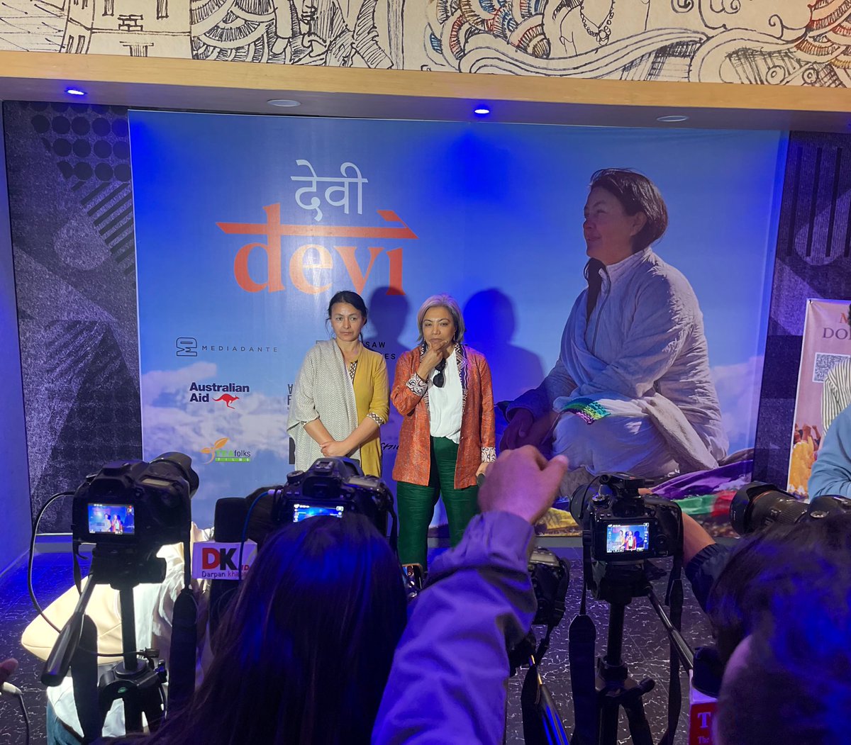Shristi Kafle (@kafleshristi) on Twitter photo Watched #Devi in Kathmandu today, many many congratulations <a href="/ShresthaSubina/">Subina Shrestha</a> Didi for such a powerful & emotional documentary 📸
Devi Khadka's resilience, courage & fight for justice for survivors of sexual violence from war period is really commendable!!! Watched #Devi in Kathmandu today, many many congratulations <a href="/ShresthaSubina/">Subina Shrestha</a> Didi for such a powerful & emotional documentary 📸
Devi Khadka's resilience, courage & fight for justice for survivors of sexual violence from war period is really commendable!!!