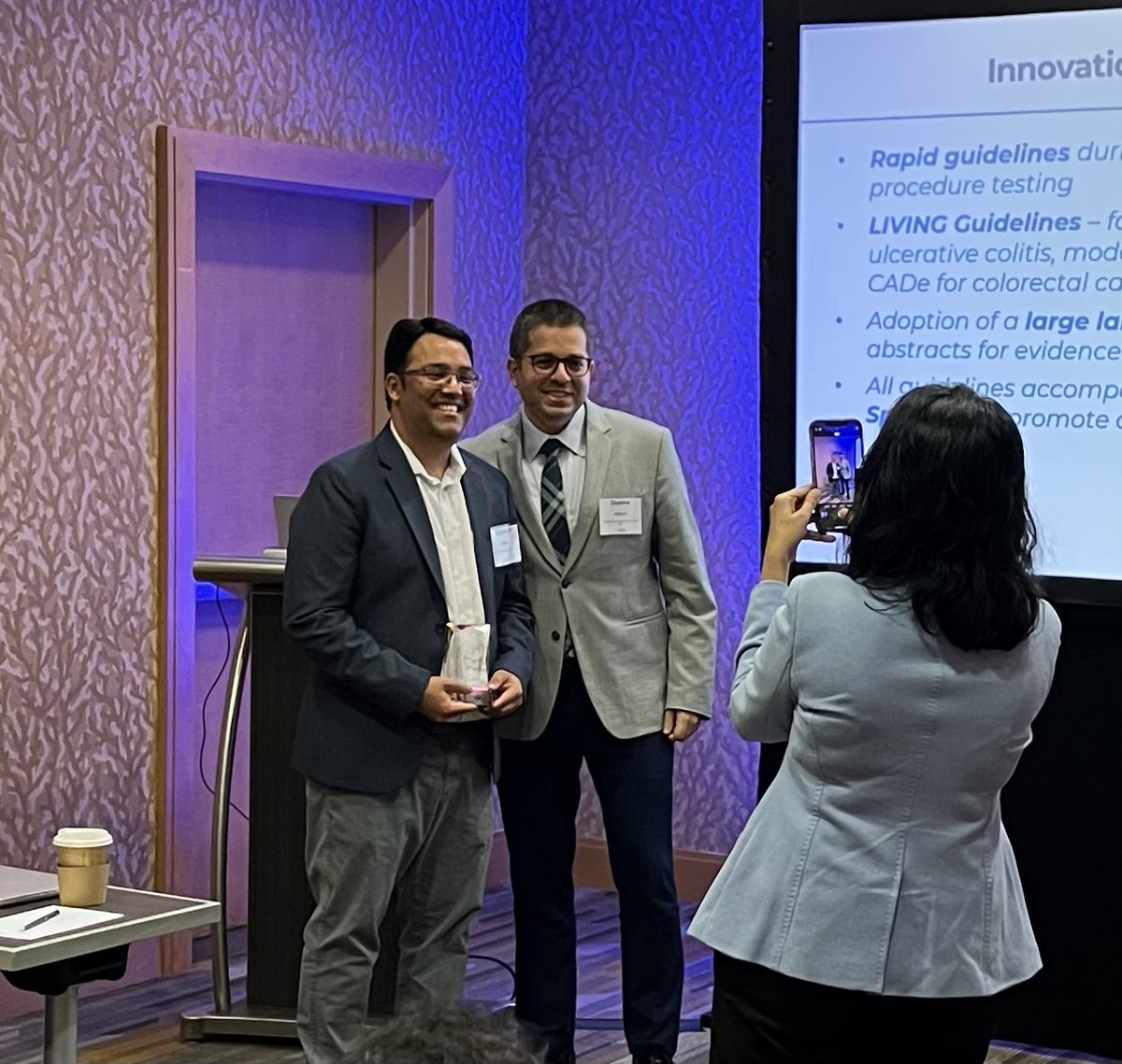 Babu P. Mohan (@babupmohan2) on Twitter photo AGA clinical guidelines workshop.. retiring chair and the new chair.. #ddw2025 #gitwitter <a href="/AmerGastroAssn/">American Gastroenterological Association (AGA)</a> AGA clinical guidelines workshop.. retiring chair and the new chair.. #ddw2025 #gitwitter <a href="/AmerGastroAssn/">American Gastroenterological Association (AGA)</a>