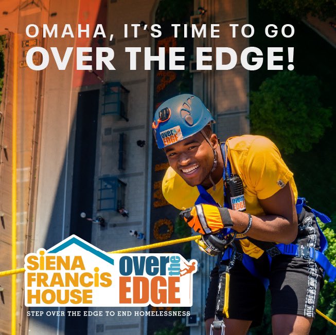 MattMcMedia's tweet image. Hey all, I will be participating in the Over The Edge Fundraising event with the Siena Francis House!!

Today at 4:30 I’ll be repelling down 20 stories of the Highline Building in downtown Omaha! Use the link below to to donate to help SFH fight homelessness!…