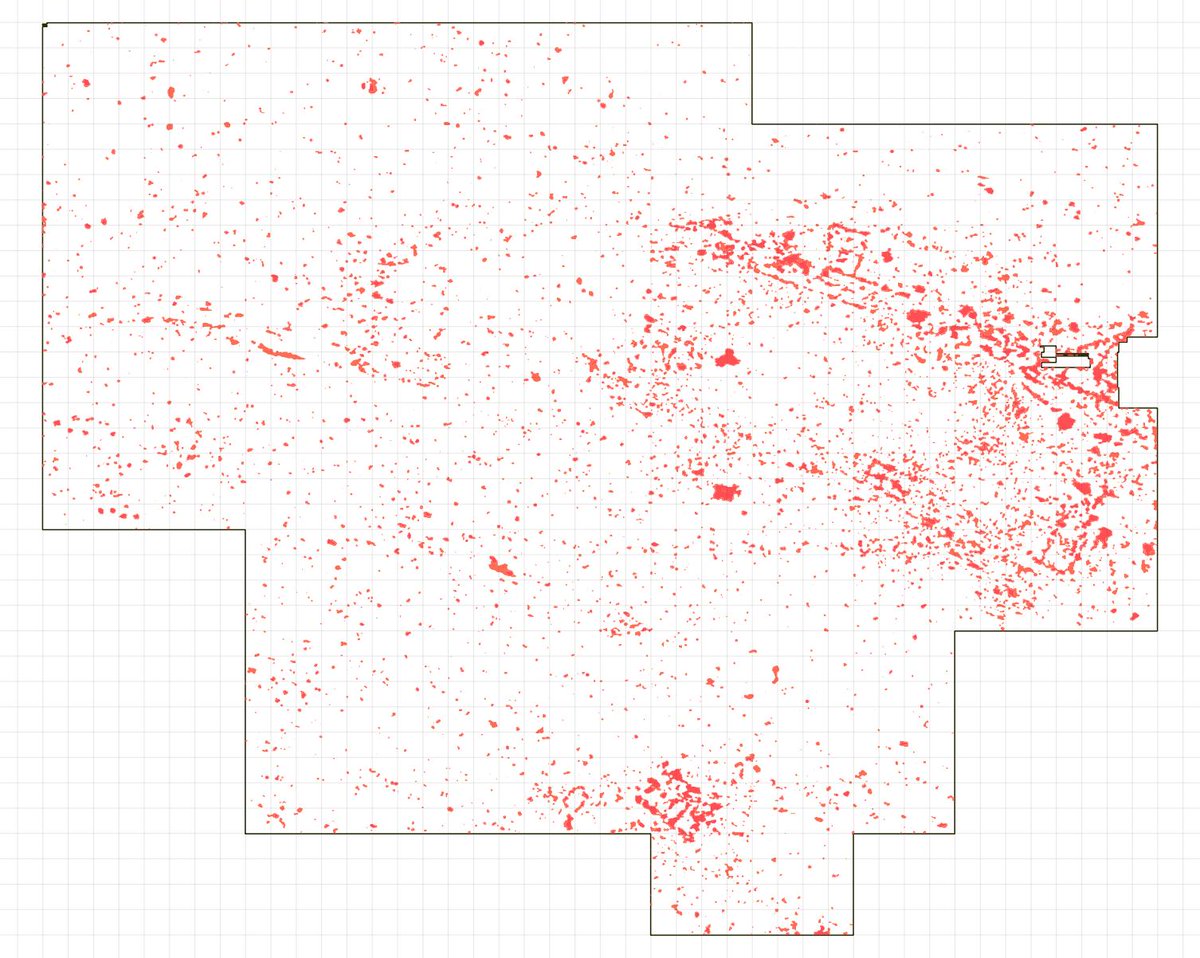 NonDestructiv's tweet image. Finally had time to refine automatic anomaly segmentation on magnetic gradiometry. Urban/industrial noise gave mushy results so I added in advanced scaler options .No more carpal tunnel :) #Geophysics #AnomalyDetection