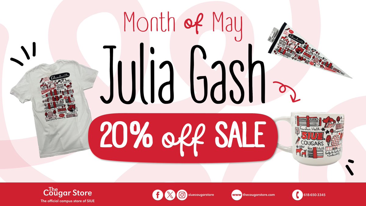 New Julia Gash items have arrived ... just in time for our May sale event! 😁