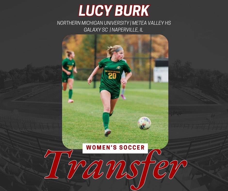 NCC Women's Soccer (@ncc_wsoccer) on Twitter photo We are excited to announce the addition of Naperville native, Lucy Burk! A proven winner, Burk won an IHSA State Championship with <a href="/MeteaGirlsSoc/">Metea Girls Soccer</a> and a club National Championship with <a href="/GalaxySCIL/">Galaxy Soccer Club</a>. She joins us from Northern Michigan University. Welcome, Lucy! 🎉 We are excited to announce the addition of Naperville native, Lucy Burk! A proven winner, Burk won an IHSA State Championship with <a href="/MeteaGirlsSoc/">Metea Girls Soccer</a> and a club National Championship with <a href="/GalaxySCIL/">Galaxy Soccer Club</a>. She joins us from Northern Michigan University. Welcome, Lucy! 🎉