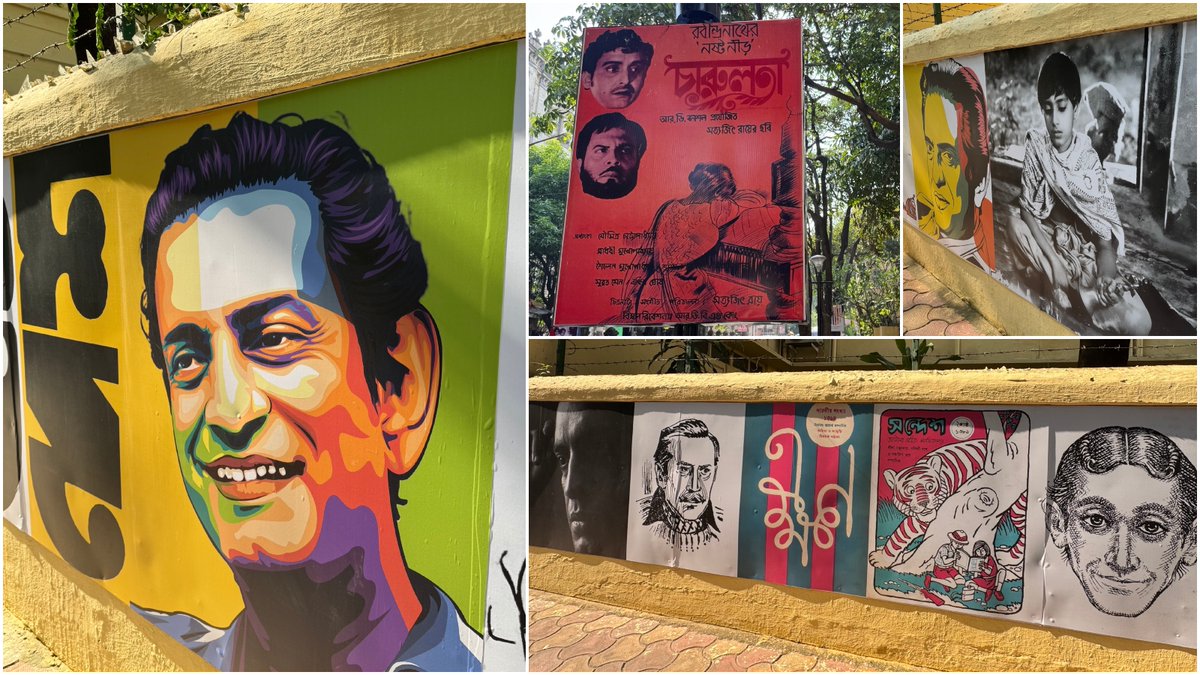 Kolkata honours Satyajit Ray with crowdfunded street museum on his birth anniversary | by <a href="/Suryavachan/">Suryagni</a> indiatoday.in/movies/story/s…