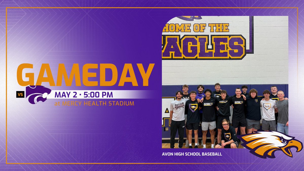 Avon Baseball (@baseball_avon) on Twitter photo SENIOR DAY! Honoring 14 amazing young men today!
Senior announcements start around 4:35pm
First pitch will be thrown out by the Tigers and Blue Jays of <a href="/AvonOhioLL/">Avon Ohio LL</a>
JV at Hudson - 5pm
#GRACE SENIOR DAY! Honoring 14 amazing young men today!
Senior announcements start around 4:35pm
First pitch will be thrown out by the Tigers and Blue Jays of <a href="/AvonOhioLL/">Avon Ohio LL</a>
JV at Hudson - 5pm
#GRACE
