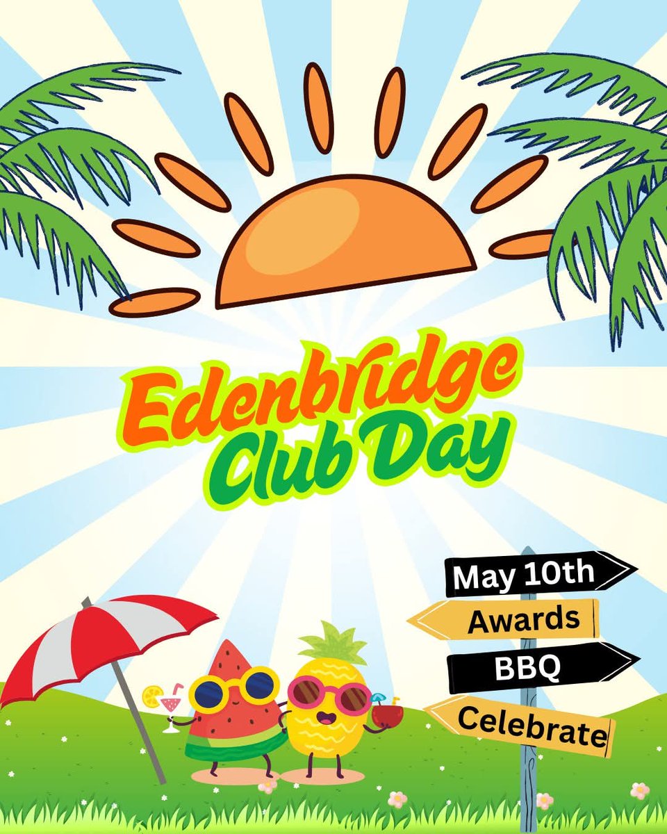 Join us for a day of fun, rugby, and community spirit at Edenbridge Rugby Club Day!

We've got something for everyone, with matches for all ages, delicious food and drinks, and plenty of activities for the whole family.

#club #celebration #CelebrateWithUs #finalcountdown #fun