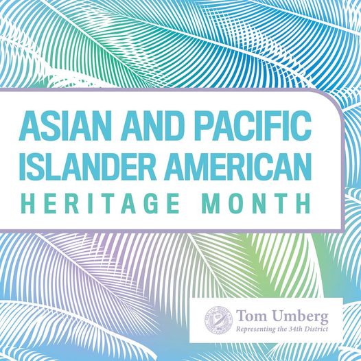SenatorUmberg's tweet photo. May is #AsianPacificIslanderHeritageMonth, and we should all take time to honor the rich contributions and narratives of the #API community.
Orange County is home to the third-largest API American population nationwide!
#APIHeritageMonth #AAPI #AAPIHeritageMonth https://t.co/NLHHqRVNIc