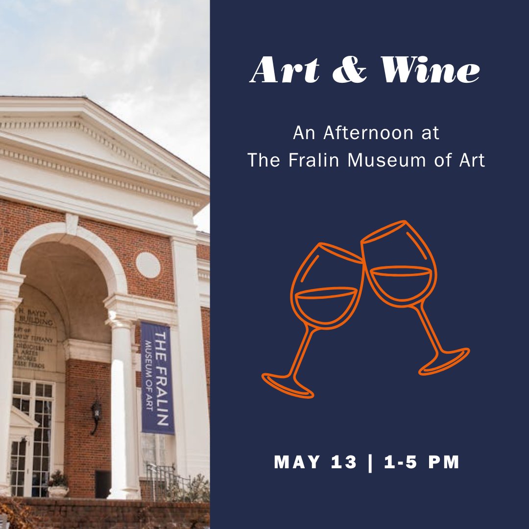 UVALifetimeLearning (@uva_lifetimelrn) on Twitter photo Art & Wine <a href="/FralinMuseumUVA/">FralinMuseumUVA</a> Open to All, $20 Includes:
• Gallery tours & workshops
• Guided exercises in close-looking, communication, & reflection, fostering deeper connections & art &each other.
• Wine & art pairing by Ethos Wine & Tea
REGISTER >> eventbrite.com/e/art-and-wine… Art & Wine <a href="/FralinMuseumUVA/">FralinMuseumUVA</a> Open to All, $20 Includes:
• Gallery tours & workshops
• Guided exercises in close-looking, communication, & reflection, fostering deeper connections & art &each other.
• Wine & art pairing by Ethos Wine & Tea
REGISTER >> eventbrite.com/e/art-and-wine…