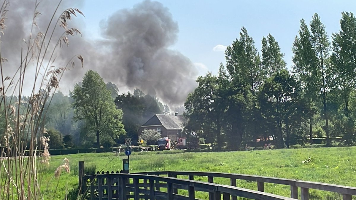 Brand in schuur bij zorgboerderij in Sint-Oedenrode