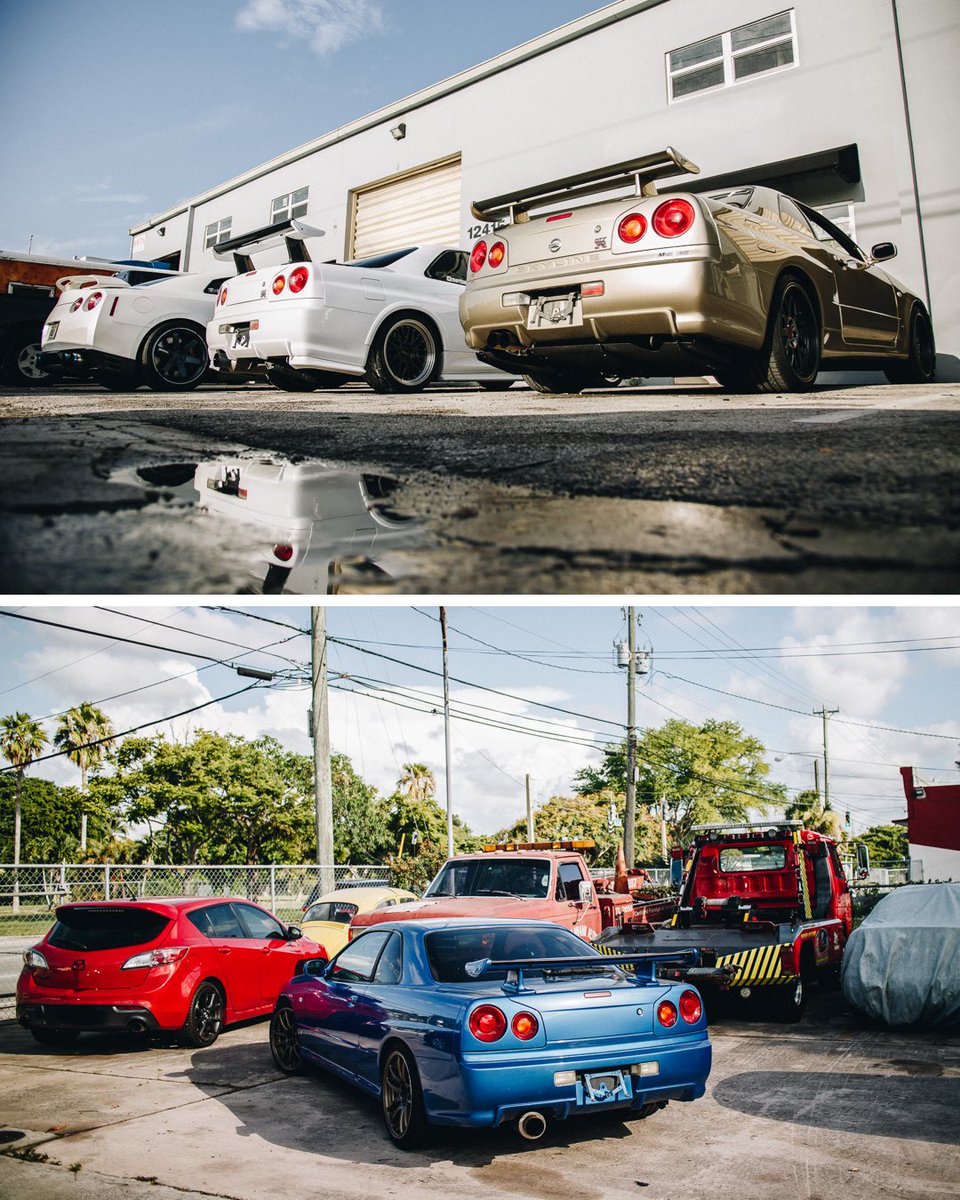 _cristianrivera's tweet photo. since everyone has been talking about cars all week, i figured it was the perfect time to share a few photos of these really nice carritos i took a while back! 🛞⚡️

who's ready for @F1 + @f1miami this weekend?! 🏁

#nissanGTR #formula1 #photography #miami https://t.co/WhCZfAFJEP