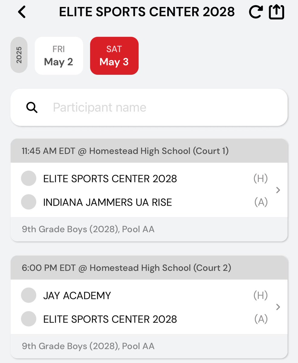 EliteSportCenter2028 (@elitesc2028) on Twitter photo Heading to Fort Wayne, IN this weekend to compete at the 2025 Bill Hensley Memorial Run N Slam. #GetBetterEveryDay π <a href="/gymratsbball/">Gym Rats Basketball</a> Heading to Fort Wayne, IN this weekend to compete at the 2025 Bill Hensley Memorial Run N Slam. #GetBetterEveryDay π <a href="/gymratsbball/">Gym Rats Basketball</a>