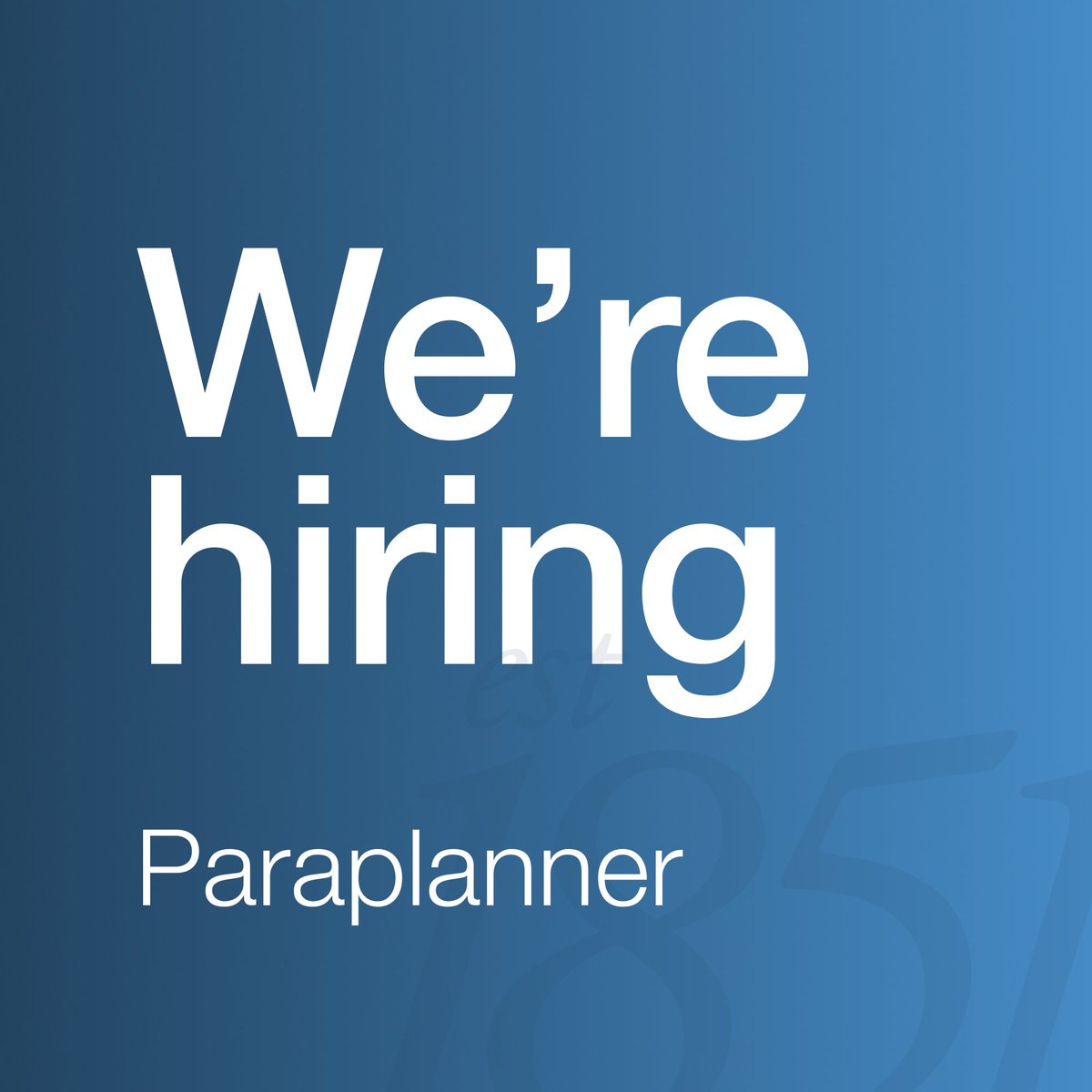 Are you a diploma-qualified Paraplanner with 2 years experience, looking to grow your career in a firm that truly values your expertise?

We’re hiring!  

👉 Apply now: mathewscomfort.co.uk/wp-content/upl…

#ParaplannerJobs #FinancialPlanning #MathewsComfort