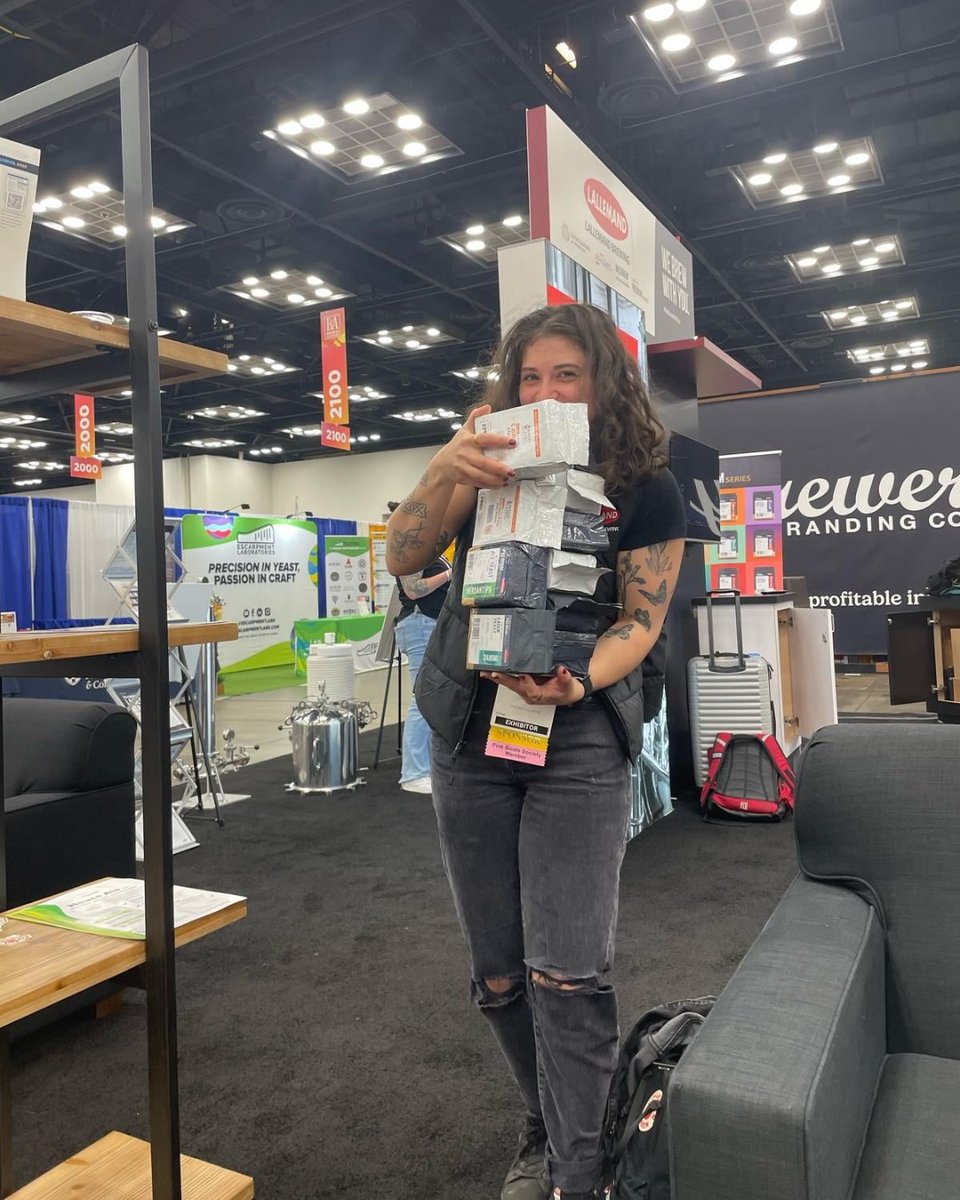 After a successful week at CBC, we wanted to thank everyone who stopped by! It was great🍻

Check out some photos of this week's highlights 📸. See you all next year! #LallemandBrewing #WeBrewWithYou #BrewingYeast #CBC2025 #CraftBrewing #CraftBeer