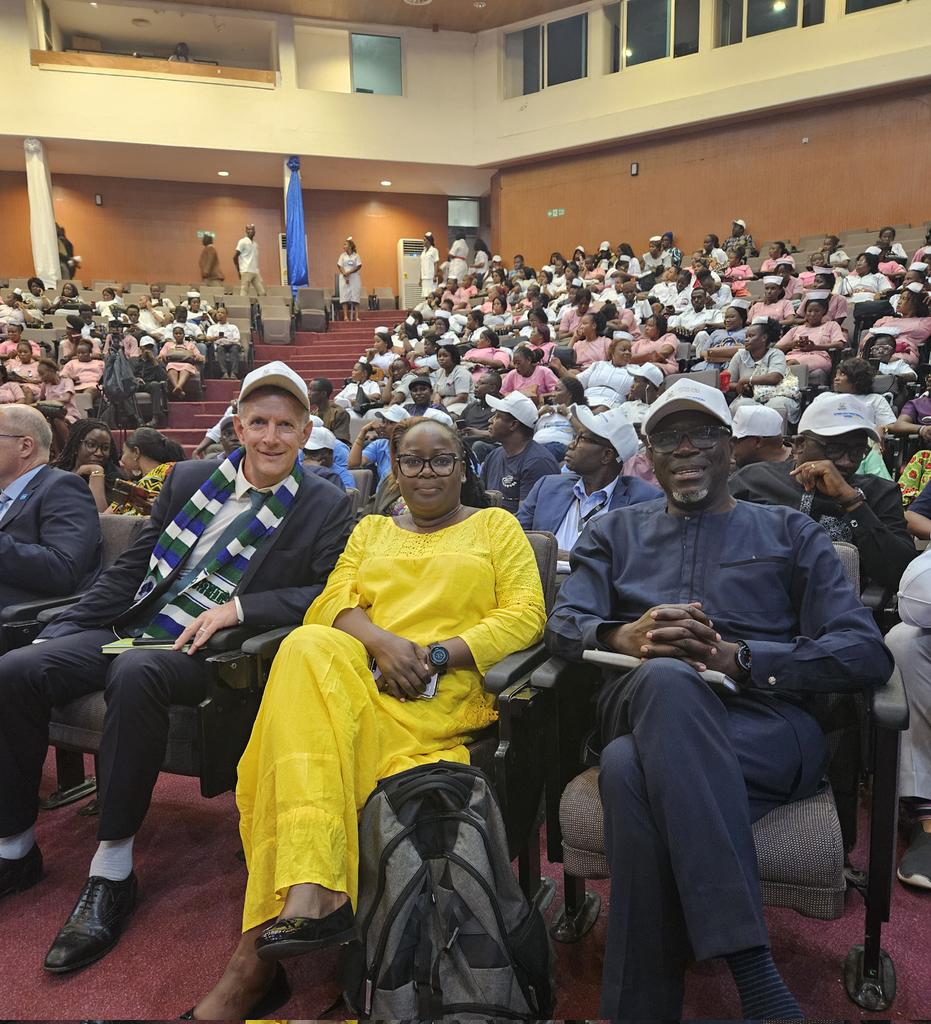 snorgah's tweet image. Final day of the commemoration of the African Vaccination Week 2025: Immunization for All is humanly Possible. Had the opportunity to meet Oliver Cann @ollycann, Comms Director for @gavi. @WorldVision will continue to collaborate with key stakeholders to promote immunization