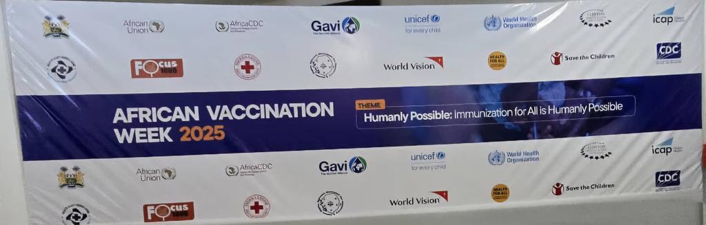 snorgah's tweet image. Final day of the commemoration of the African Vaccination Week 2025: Immunization for All is humanly Possible. Had the opportunity to meet Oliver Cann @ollycann, Comms Director for @gavi. @WorldVision will continue to collaborate with key stakeholders to promote immunization