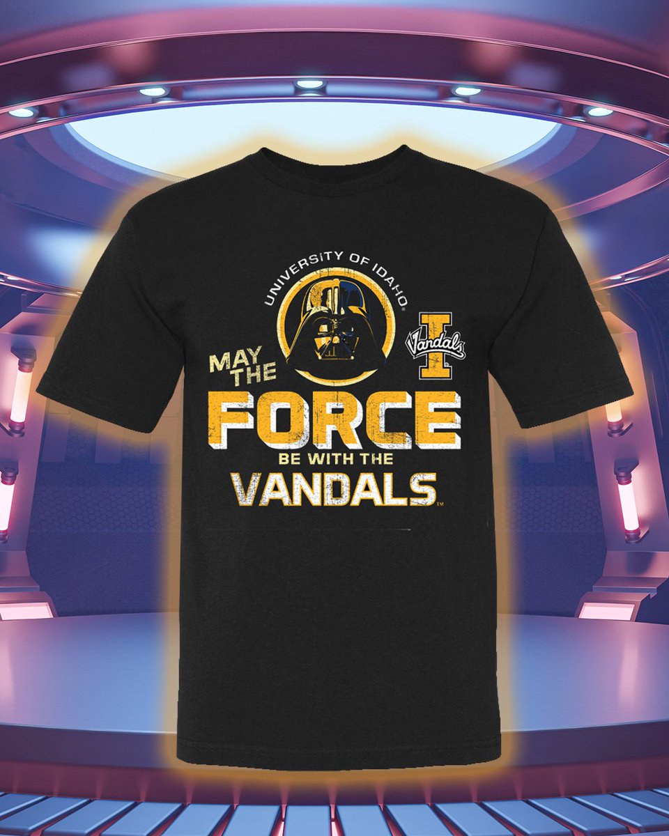 The force is strong with the Vandals! The force may also be fleeting, swing by the VandalStore to grab the limited edition Star Wars themed Vandal tees while they last - May the Force be with You! bit.ly/42G6A5w