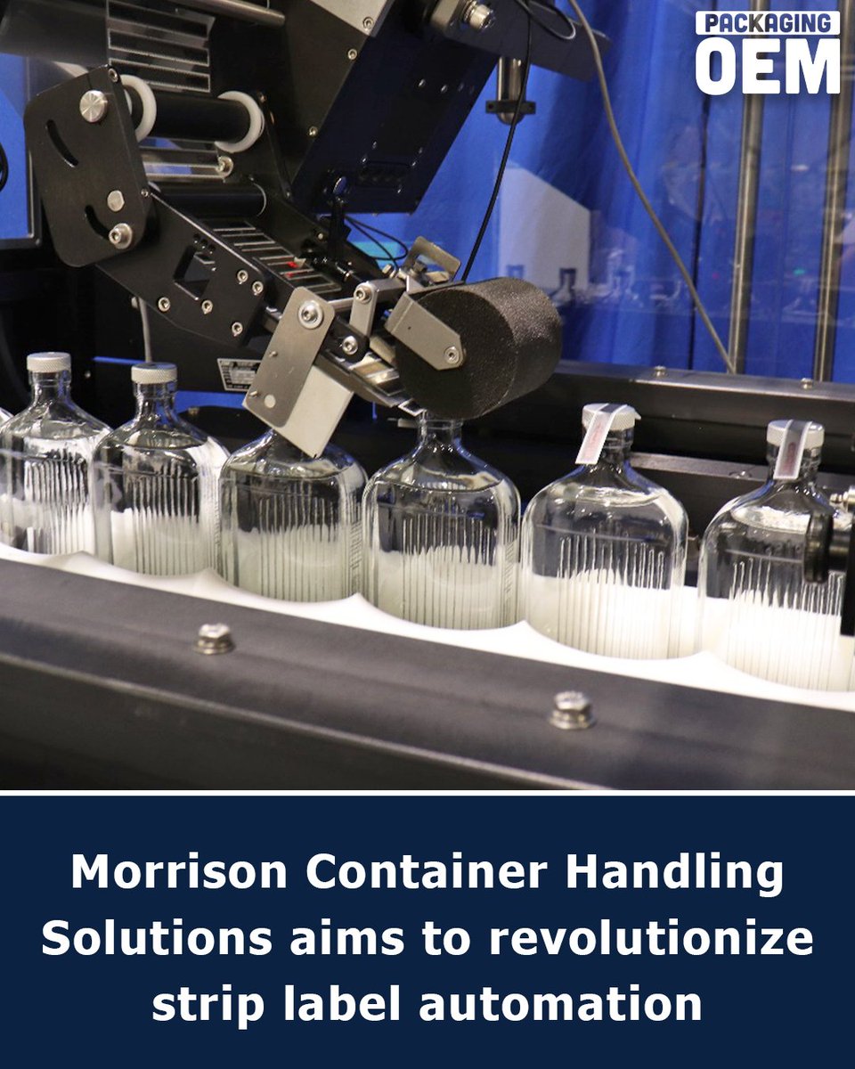 PackagingOEM (@packagingoem) on Twitter photo .<a href="/MorrisonCHS/">Morrison CHS</a>' Strip Label Applicator Machine integrates easily into existing lines to apply strip labels to liquor bottles and other rigid containers. Learn more: packagingoem.com/morrison-conta⦠.<a href="/MorrisonCHS/">Morrison CHS</a>' Strip Label Applicator Machine integrates easily into existing lines to apply strip labels to liquor bottles and other rigid containers. Learn more: packagingoem.com/morrison-contaā¦