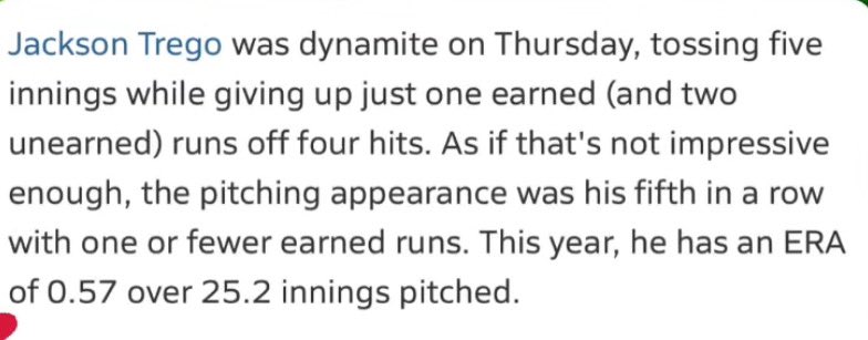 Jackson Trego (@jackson_trego) on Twitter photo Another good start this week! Didn’t have my best stuff yesterday but figured it out and competed in the zone.
<a href="/wc_hitting/">Walter Cleary</a> <a href="/cjthompson_22/">Chris Thompson</a> <a href="/PitchincoachPRO/">Steve Schrenk</a> <a href="/UBAuncommitted/">Uncommitted Baseball Athletes</a> Another good start this week! Didn’t have my best stuff yesterday but figured it out and competed in the zone.
<a href="/wc_hitting/">Walter Cleary</a> <a href="/cjthompson_22/">Chris Thompson</a> <a href="/PitchincoachPRO/">Steve Schrenk</a> <a href="/UBAuncommitted/">Uncommitted Baseball Athletes</a>