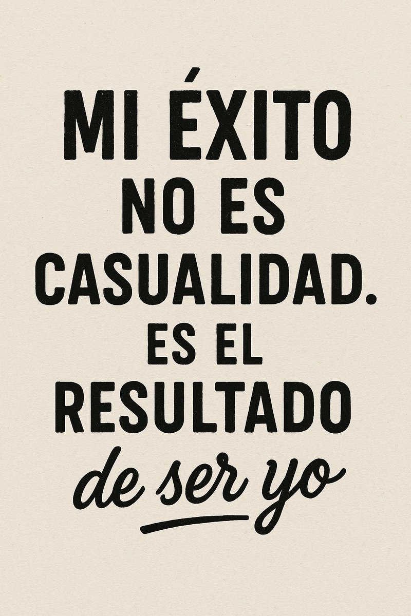 soyivanramirez's tweet photo. No fue suerte, ni magia. Mi éxito tiene nombre y apellido: autenticidad y constancia.
Porque ser yo mismo siempre ha sido mi mejor inversión.
#TerapiaMillennial
#FelizVi
#Éxito #Motivación #Autenticidad #FrasesDeVida #Emprendedores #CrecimientoPersonal #SoyYo https://t.co/rTpM6HSPaq