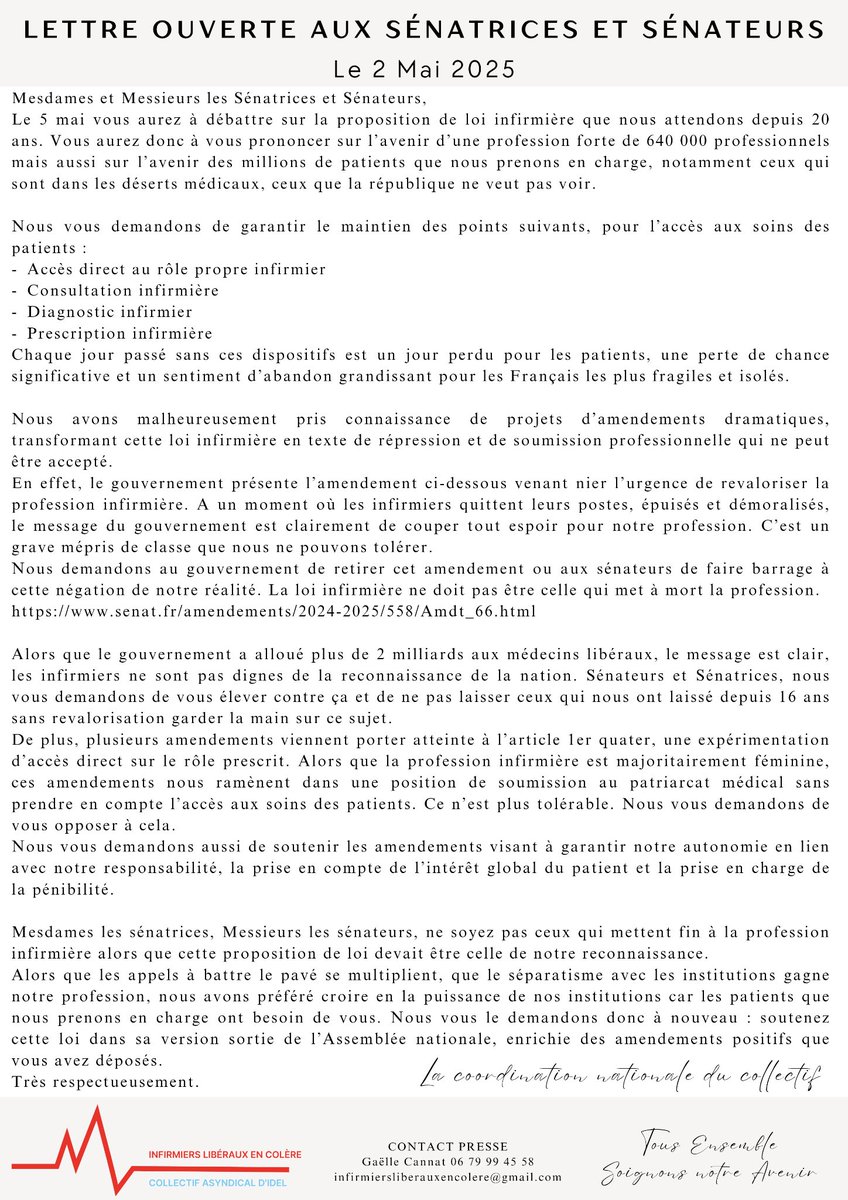 Idelencolere's tweet image. @lesRep_Senat @UC_Senat @senateursPS @Senat @publicsenat 
@yannickneuder @fredvalletoux @NicoleDubre17 @ASRomagny @JeanSOL__ @CaVautrin 
@FNIofficiel @SyndicatONSIL @ecologistesenat 

C’est la dernière ligne droite, ne lâchons rien 💪