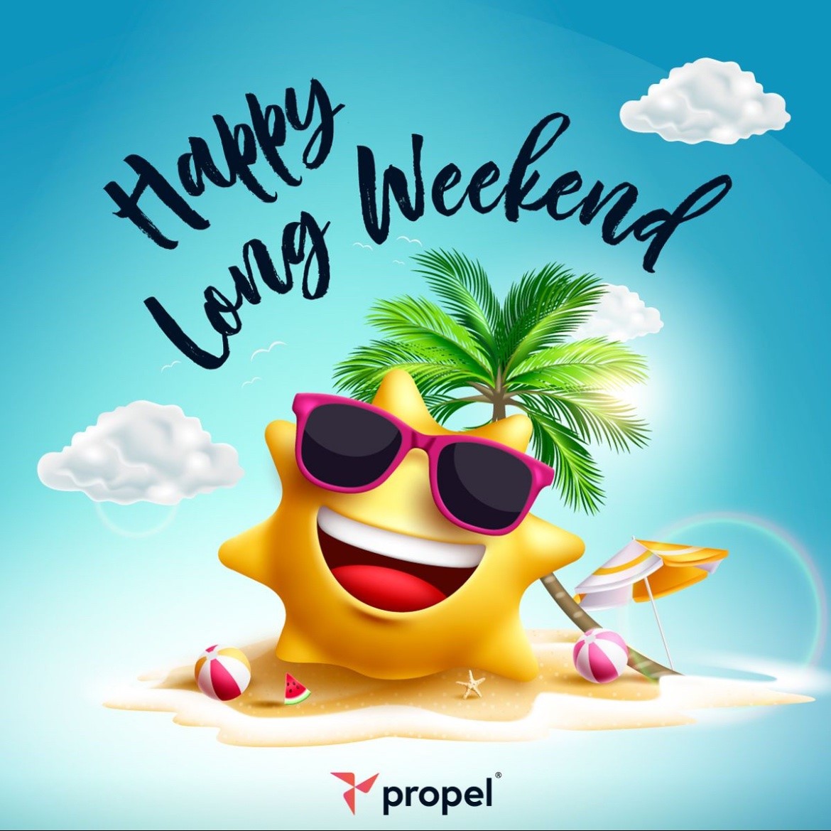 We will be closed for business on Monday May 5th; and will reopen at 9am, Tuesday May 6th. From all of us at Propel, we wish you a happy and safe bank holiday weekend!
