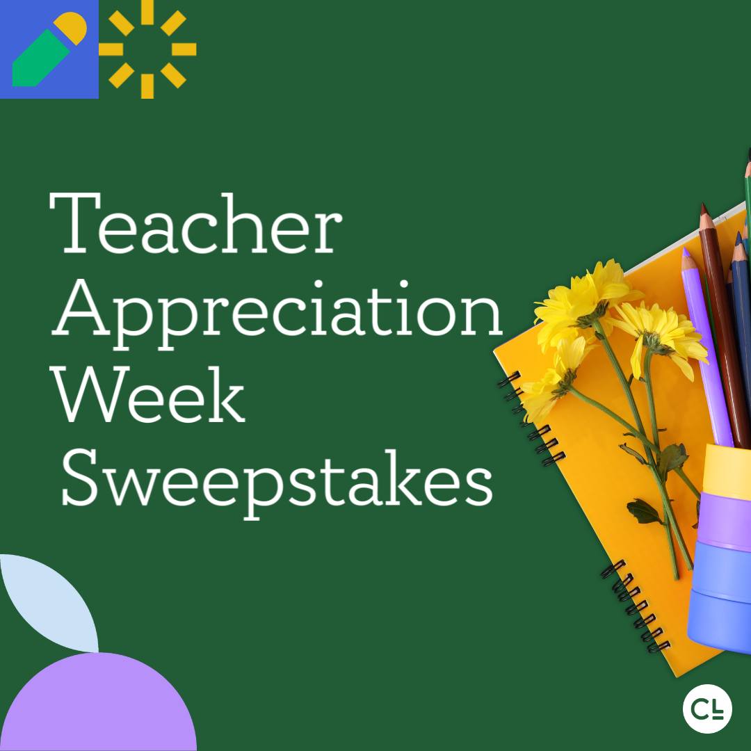 Carnegie Learning (@carnegielearn) on Twitter photo Teachers, thank you for everything you do! Follow these steps for a chance to win a $100 Amazon gift card. 💙
❤️ Tell us about a time a student made you feel appreciated
🔁 Share this post
👋 Follow us
No purchase required. One entry per person per platform. One winner will be Teachers, thank you for everything you do! Follow these steps for a chance to win a $100 Amazon gift card. 💙
❤️ Tell us about a time a student made you feel appreciated
🔁 Share this post
👋 Follow us
No purchase required. One entry per person per platform. One winner will be