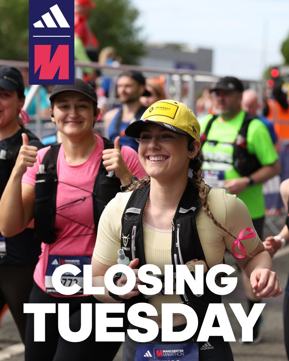 We've had an overwhelming response to 2026 entries!📢 A friendly reminder that our Launch Entry Window will close on Tuesday at 23:59. If you would like a guaranteed place on the startline we recommend signing up soon. Enter Now: bit.ly/ENTERMM2026