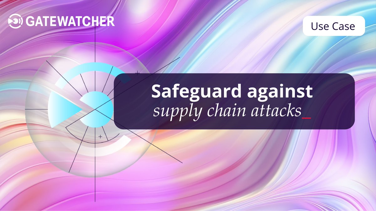 🔗 Third-party risks are growing fast.
With Gatewatcher NDR, gain full visibility &amp; control over your exposure surface.
📊 Detect, protect &amp; respond to supply chain threats — before they hit.
👉 Learn more: gatewatcher.com/en/use-case/sa…