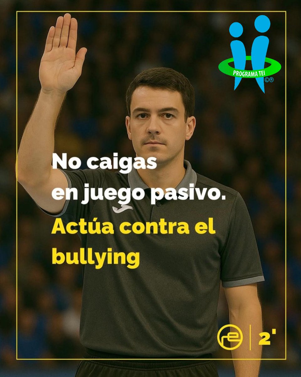 El bullying puede parecer invisible... hasta que es demasiado tarde.
En #Gijón, desde el #proyecto9metros y el programa TEI, promovemos el deporte como herramienta para crear espacios seguros.
Actúa. No mires a otro lado.
@campusraulentrerrios
#StopBullying #deportestei