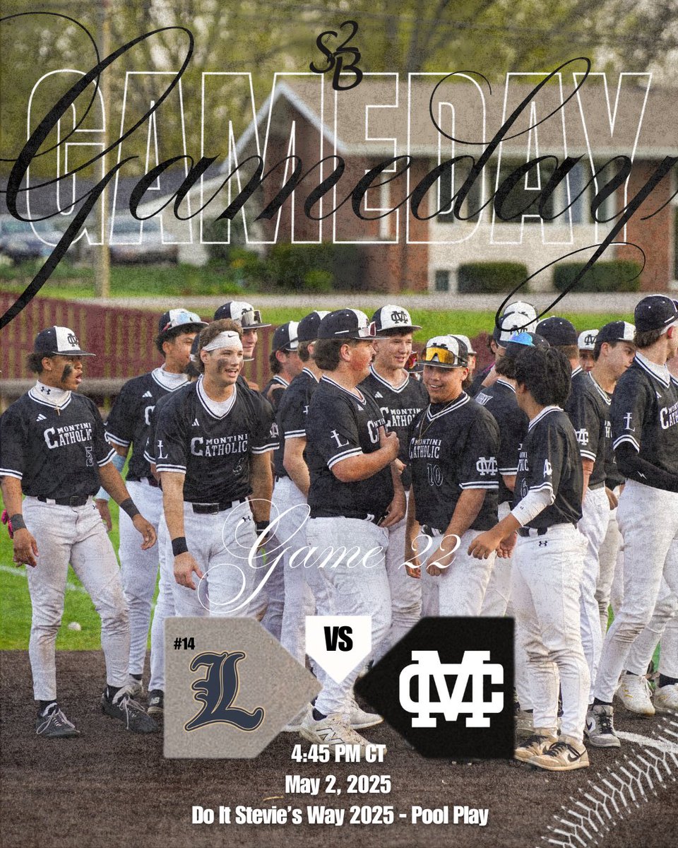 Montini Catholic Baseball (@montinibaseball) on Twitter photo Our Do It Stevie's Way 2025 journey continues with a tough Friday night road matchup.
๐๐๐๐๐๐๐ (๐ญ๐ฐ-๐ณ) ๐๐. #๐ญ๐ฐ ๐๐๐๐๐๐ ๐๐๐๐ ๐๐๐๐๐๐
๐
May 2, 2025
โฐ 4:45 PM CT
๐ Lemont High School Sports Complex
๐บ GameChanger
<a href="/DISW219/">DoItStevie'sWay219</a> | #DISW Our Do It Stevie's Way 2025 journey continues with a tough Friday night road matchup.
๐๐๐๐๐๐๐ (๐ญ๐ฐ-๐ณ) ๐๐. #๐ญ๐ฐ ๐๐๐๐๐๐ ๐๐๐๐ ๐๐๐๐๐๐
๐
May 2, 2025
โฐ 4:45 PM CT
๐ Lemont High School Sports Complex
๐บ GameChanger
<a href="/DISW219/">DoItStevie'sWay219</a> | #DISW