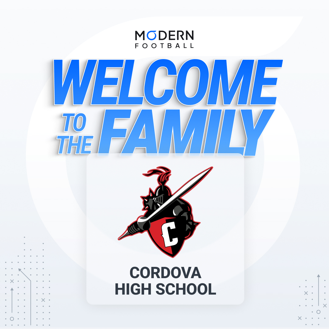 Modern Football Technology (@modernfb) on Twitter photo Cordova selects Modern Football!
Welcome <a href="/chslancerfb/">Cordova High Lancer Football</a> football to the Modern Football family! Driving staff alignment, unlocking in-game insights, & increasing staff efficiency are among the many key reasons <a href="/CoachDolliver/">JP Dolliver</a> and staff chose to work with <a href="/modernFB/">Modern Football Technology</a>! | #ComeFlyWithUs Cordova selects Modern Football!
Welcome <a href="/chslancerfb/">Cordova High Lancer Football</a> football to the Modern Football family! Driving staff alignment, unlocking in-game insights, & increasing staff efficiency are among the many key reasons <a href="/CoachDolliver/">JP Dolliver</a> and staff chose to work with <a href="/modernFB/">Modern Football Technology</a>! | #ComeFlyWithUs