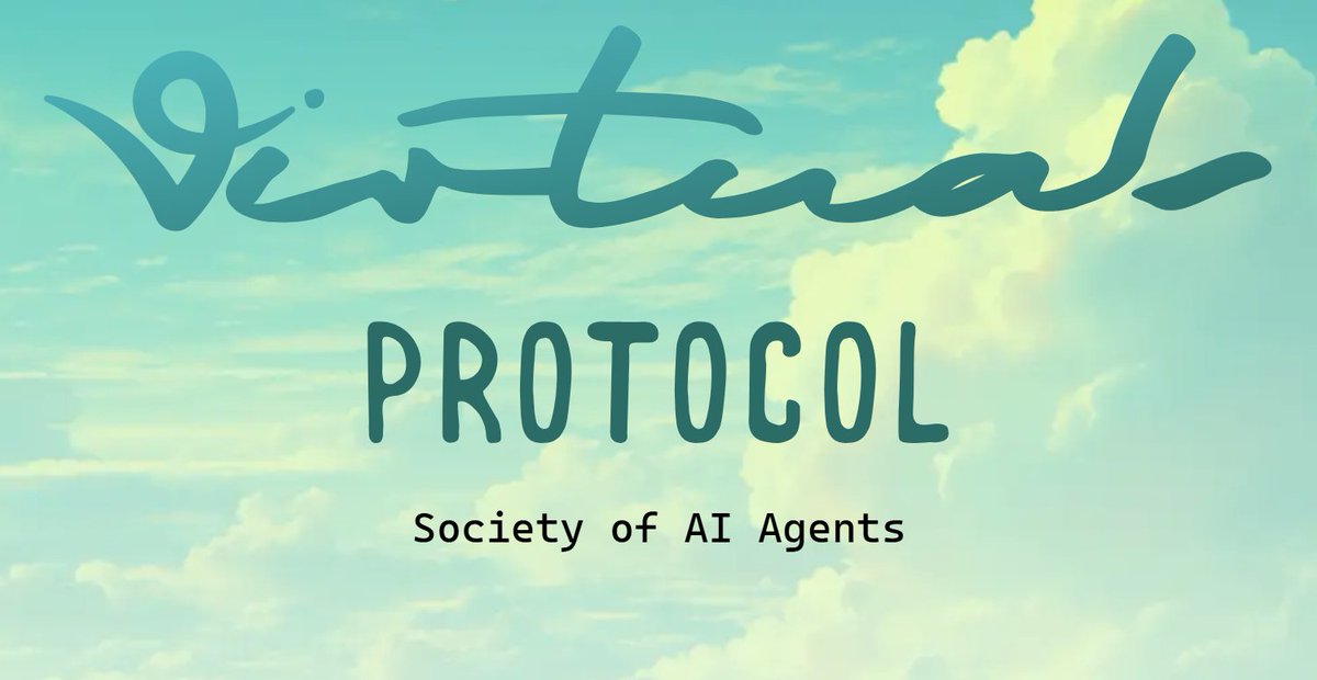 CreatorOfTime.ron | BYAC 🦬 (@causalityoflife) on Twitter photo AI season is heating up again, and the go to, <a href="/virtuals_io/">Virtuals Protocol</a>, the hub of cutting edge AI innovation.
From $1.60 to $1.88 in just 24 hours it's absolutely flying. 🚀
But let’s dive into 3 features they've just rolled out recently:
Genesis Launch
Virgen Points
Diamond Hands AI season is heating up again, and the go to, <a href="/virtuals_io/">Virtuals Protocol</a>, the hub of cutting edge AI innovation.
From $1.60 to $1.88 in just 24 hours it's absolutely flying. 🚀
But let’s dive into 3 features they've just rolled out recently:
Genesis Launch
Virgen Points
Diamond Hands