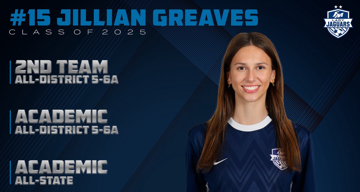 🏅 DISTRICT HONORS: JILLIAN GREAVES

2nd Team All-District
Academic All-District
Academic All-State

Jillian’s drive and work ethic were evident every step of the way—an invaluable contributor all season!