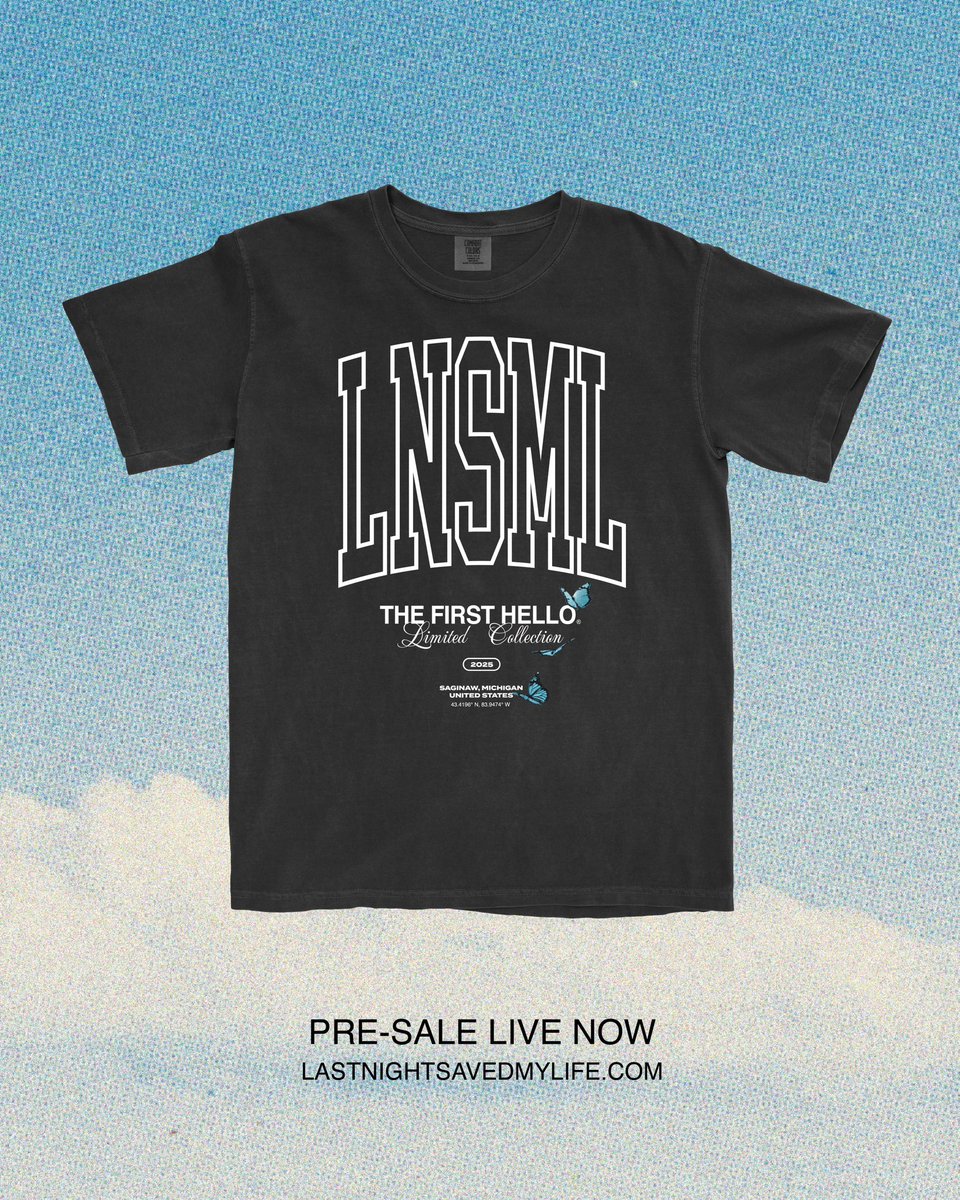 LastNightSaved's tweet image. NEW LNSML MERCH DROP!!
Two brand new shirts are available for pre-order—link in bio!