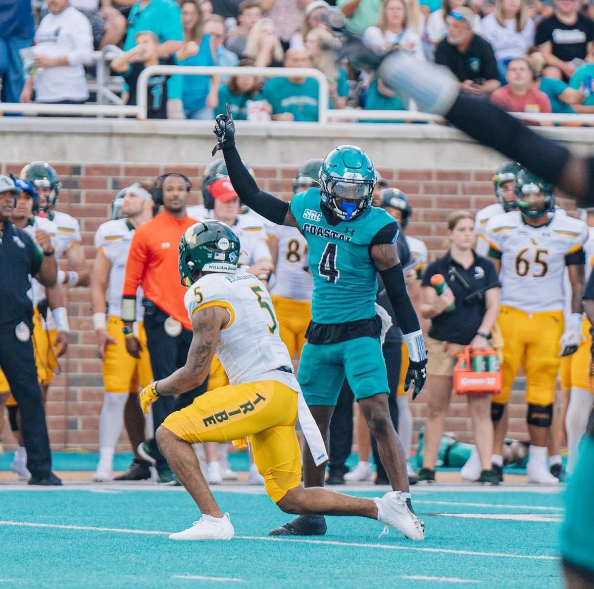 Aiden "A3" Evans (@ace4six) on Twitter photo #AGTG I am blessed to receive an offer from Coastal Carolina!!
<a href="/Coach_Brookins/">Keelon Brookins</a> <a href="/Coachtimbeck/">Tim Beck</a>
<a href="/LHSFball/">Lewisville Football</a> <a href="/CoachCHall/">Chris Hall</a> <a href="/Coach_Olla/">Nick Olla</a> <a href="/modle1112/">Michael Odle</a> <a href="/CoachMcLa/">Gabe McLaughlin</a> #AGTG I am blessed to receive an offer from Coastal Carolina!!
<a href="/Coach_Brookins/">Keelon Brookins</a> <a href="/Coachtimbeck/">Tim Beck</a>
<a href="/LHSFball/">Lewisville Football</a> <a href="/CoachCHall/">Chris Hall</a> <a href="/Coach_Olla/">Nick Olla</a> <a href="/modle1112/">Michael Odle</a> <a href="/CoachMcLa/">Gabe McLaughlin</a>