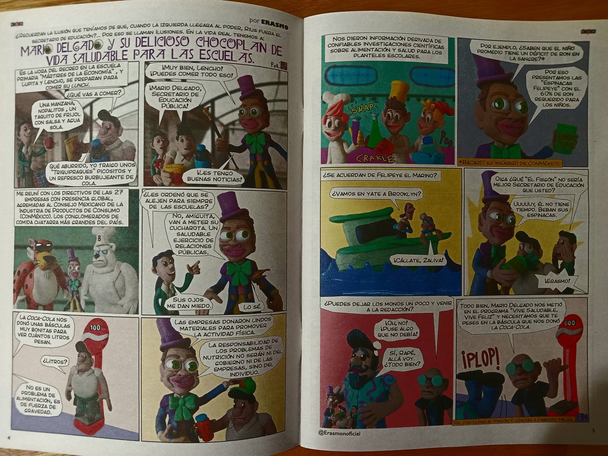 Mario Delgado y su delicioso ChocoPlan de vida saludable para las escuelas / <a href="/Erasmonoficial/">𝙴𝚛𝚊𝚜𝚖𝚘 𝚁𝚘𝚍𝚛í𝚐𝚞𝚎𝚣</a> 
vía Impreso <a href="/El_Chamuco/">El Chamuco</a> 463