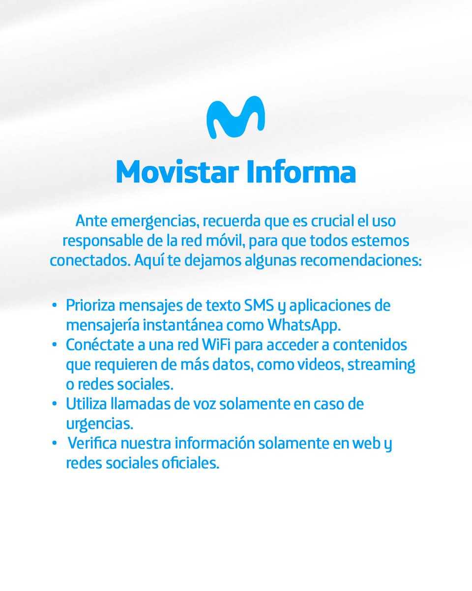 Movistar informa 🔵