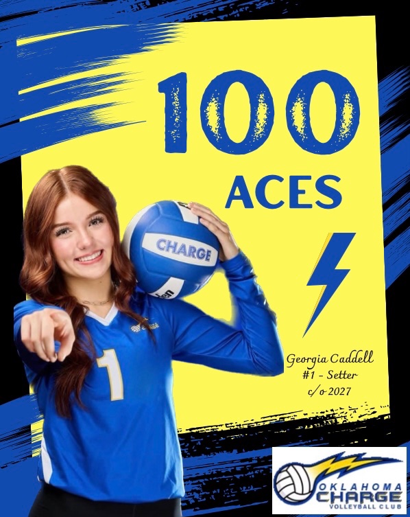 Georgia Caddell (@georgia_caddell) on Twitter photo 100 aces and counting this club season! ⚡️🏐⚡️ <a href="/OKCharge_vb/">Oklahoma Charge VB</a> <a href="/N_W_Sports/">Nation Wide Sports!</a> <a href="/AbigailCun22875/">Abigail Cunningham</a> <a href="/Tuher22/">Tu Her</a> <a href="/PrepDigOK/">Prep Dig OK</a> #setter #ace #100 100 aces and counting this club season! ⚡️🏐⚡️ <a href="/OKCharge_vb/">Oklahoma Charge VB</a> <a href="/N_W_Sports/">Nation Wide Sports!</a> <a href="/AbigailCun22875/">Abigail Cunningham</a> <a href="/Tuher22/">Tu Her</a> <a href="/PrepDigOK/">Prep Dig OK</a> #setter #ace #100
