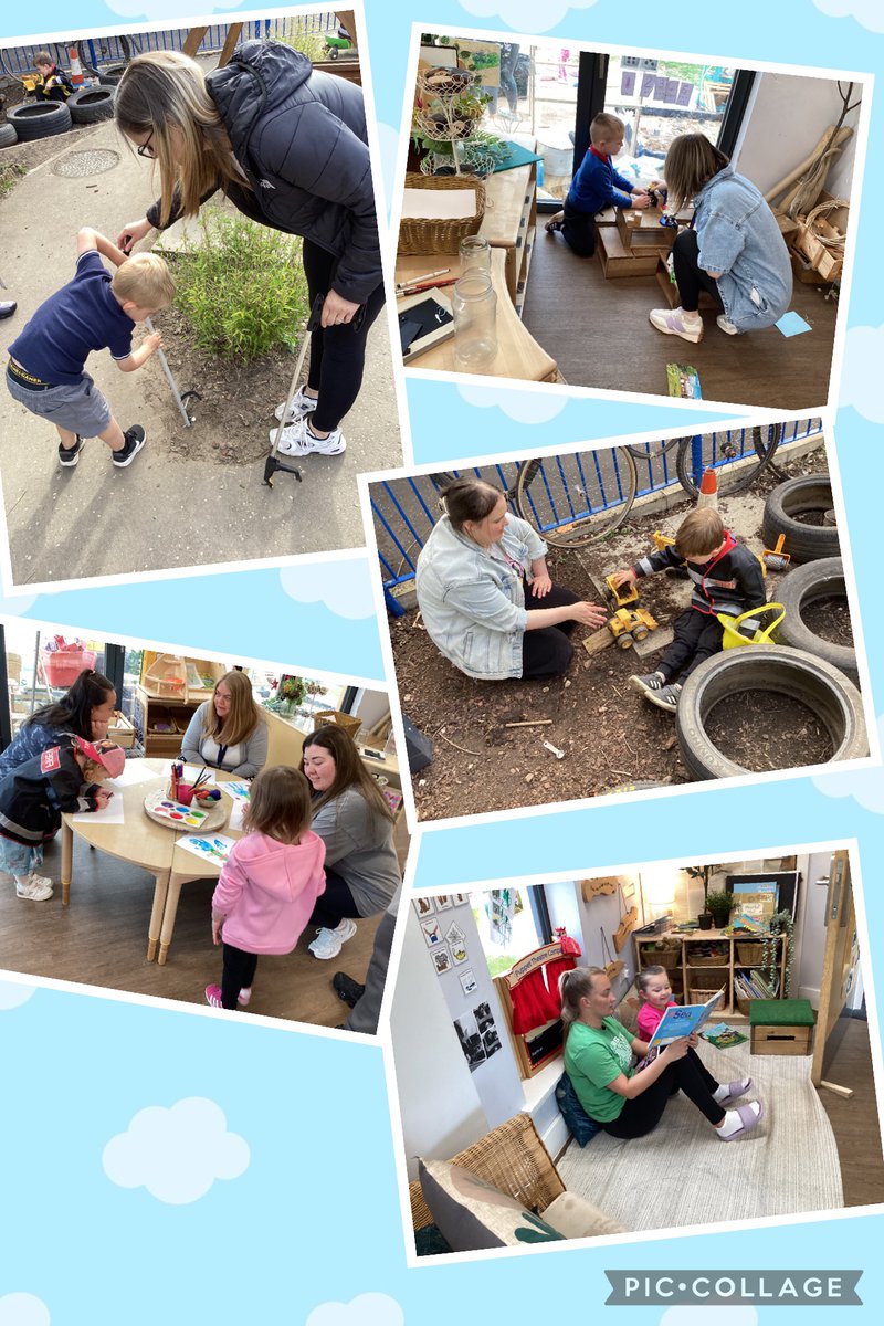 Thank you to the parents and families of our EYC children who came to the “Stay and Play” session today! We had a wonderful morning full of fun and learning both in and outdoors! ☀️