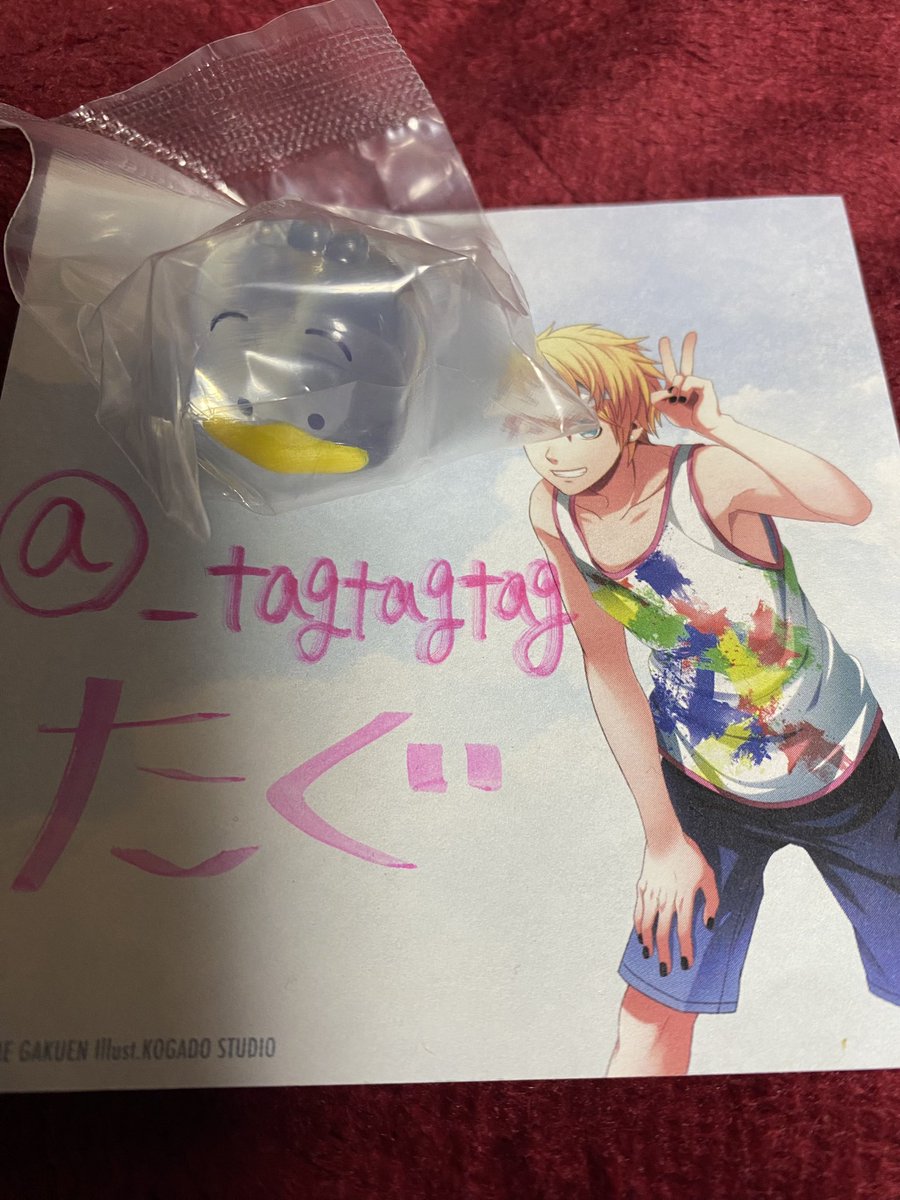 _tagtagtag's tweet photo. @_02g_ 夜分遅くに失礼いたします！
フォローありがとうございます！
ID付きのお品物のお写真でございます！ご確認よろしくお願いいたします！ https://t.co/NUskoRT9g8