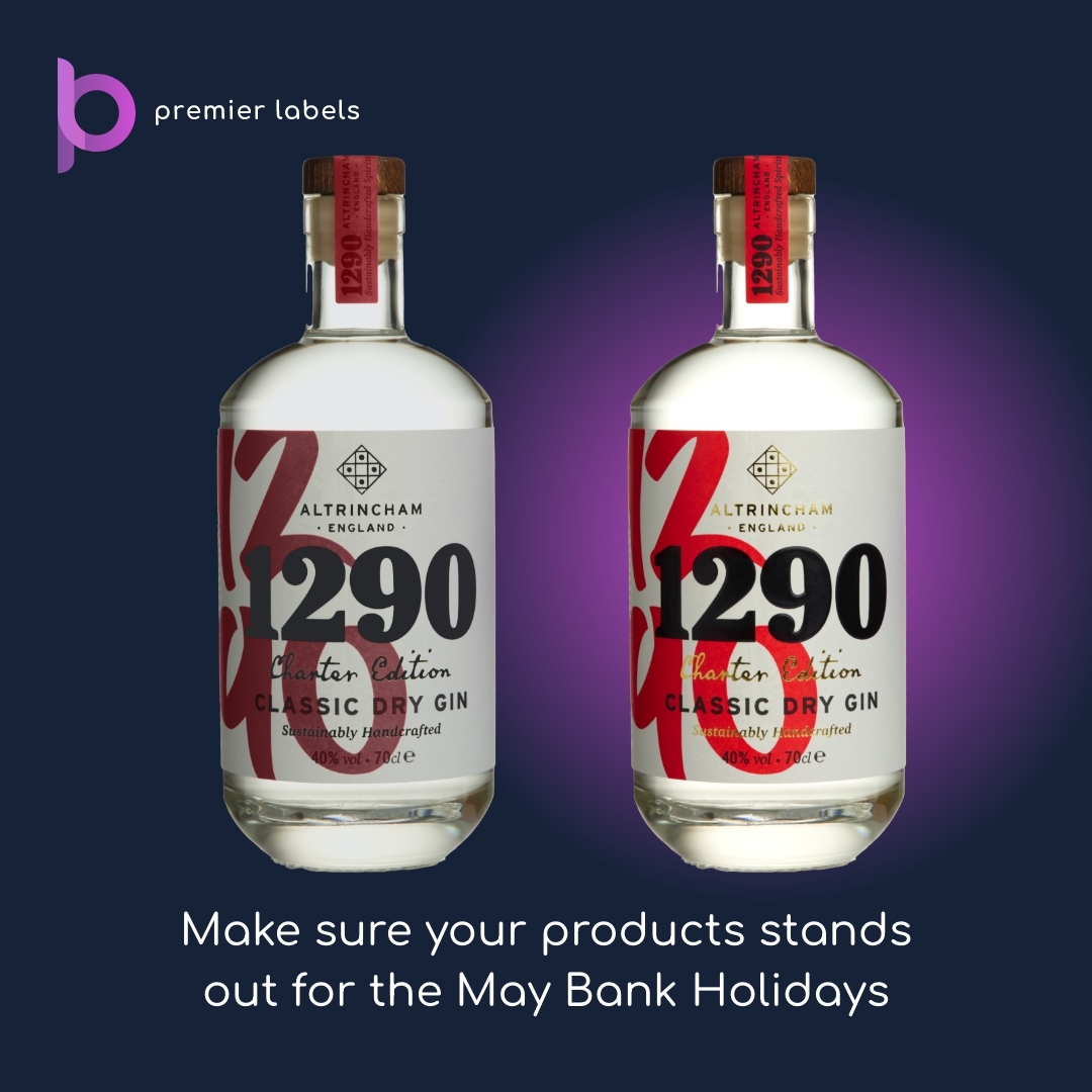 premierlabelsuk's tweet image. Planning a promotion or limited edition product? We offer custom label printing with eye-catching finishes, including gold foils and embossing, to make it unmissable!

#MayBankHoliday #PremierLabels #CustomLabels #LabelPrinting