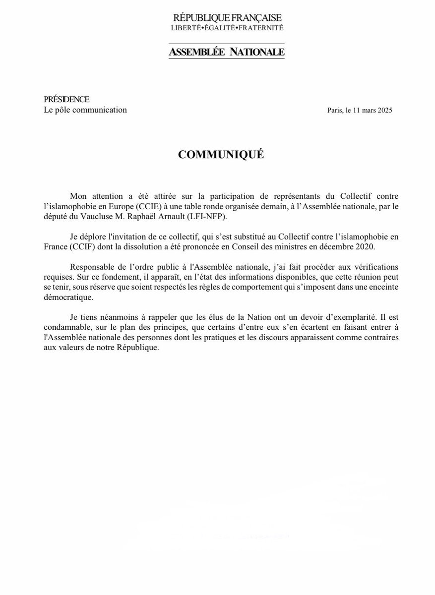 Jon De Lorraine (@jon_delorraine) on Twitter photo <a href="/YaelBRAUNPIVET/">Yaël Braun-Pivet</a> Qu'est-ce qui est sexiste dans mon tweet ?Rien.
Votre mépris de classe n’a pas de genre.
Ce qui vous dérange, c’est qu’on dénonce des élites comme vous qui se gavent pendant que le peuple trinque.
Personne ne tombera dans votre piège pathétique. On va continuer. <a href="/YaelBRAUNPIVET/">Yaël Braun-Pivet</a> Qu'est-ce qui est sexiste dans mon tweet ?Rien.
Votre mépris de classe n’a pas de genre.
Ce qui vous dérange, c’est qu’on dénonce des élites comme vous qui se gavent pendant que le peuple trinque.
Personne ne tombera dans votre piège pathétique. On va continuer.