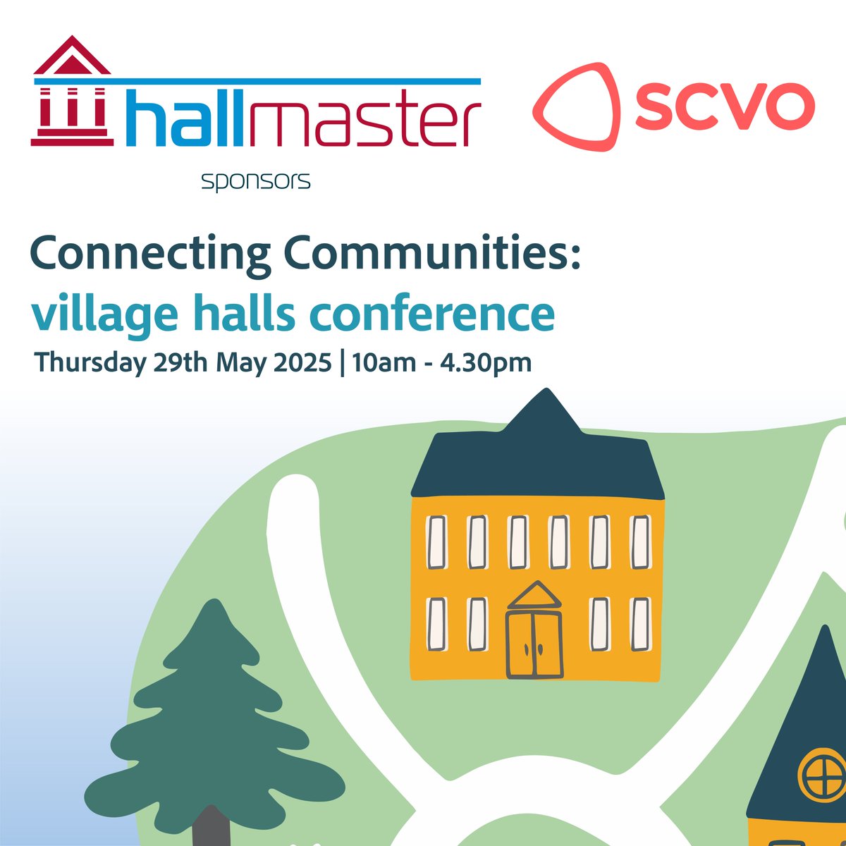 Hall_Master's tweet image. 📣 Hallmaster is pleased to announce that we will be sponsoring Scottish Council for Voluntary Organisation's (SCVO) Village Halls Conference again this year, with a focus on connecting communities 📣
🏛️
@scvotweet
#hallmaster #scvo #scotland #acre #community #bookings #admin