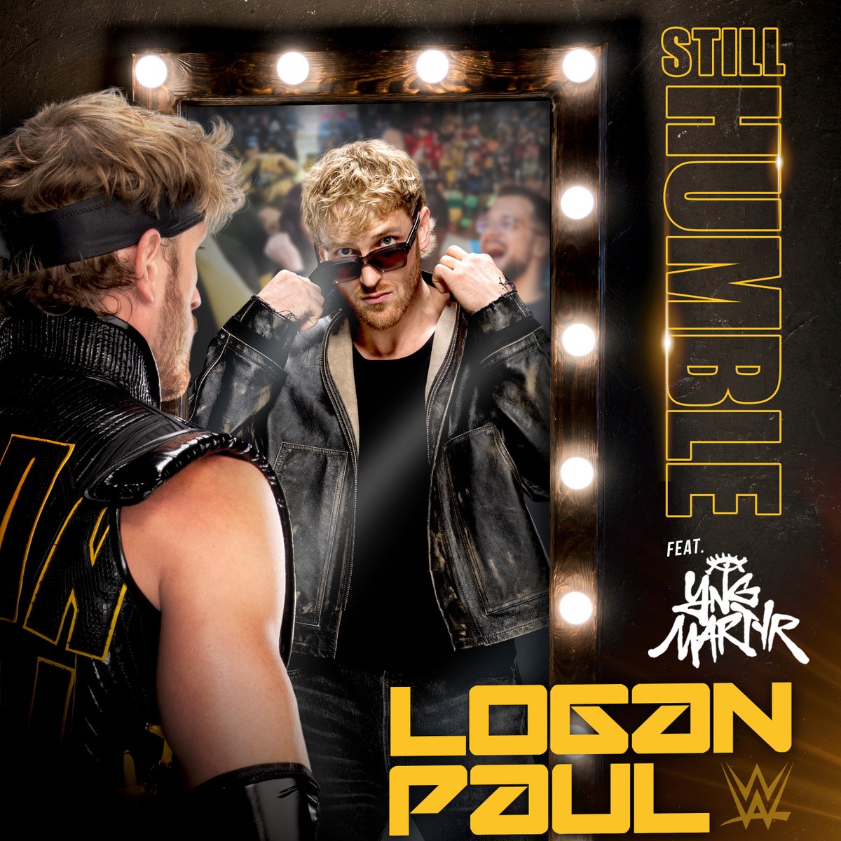 WWEMusic's tweet image. Modest Maverick. Listen to @LoganPaul’s theme “Still Humble (feat. @YNGMartyr)” on your favorite music service: linktr.ee/wwemusic