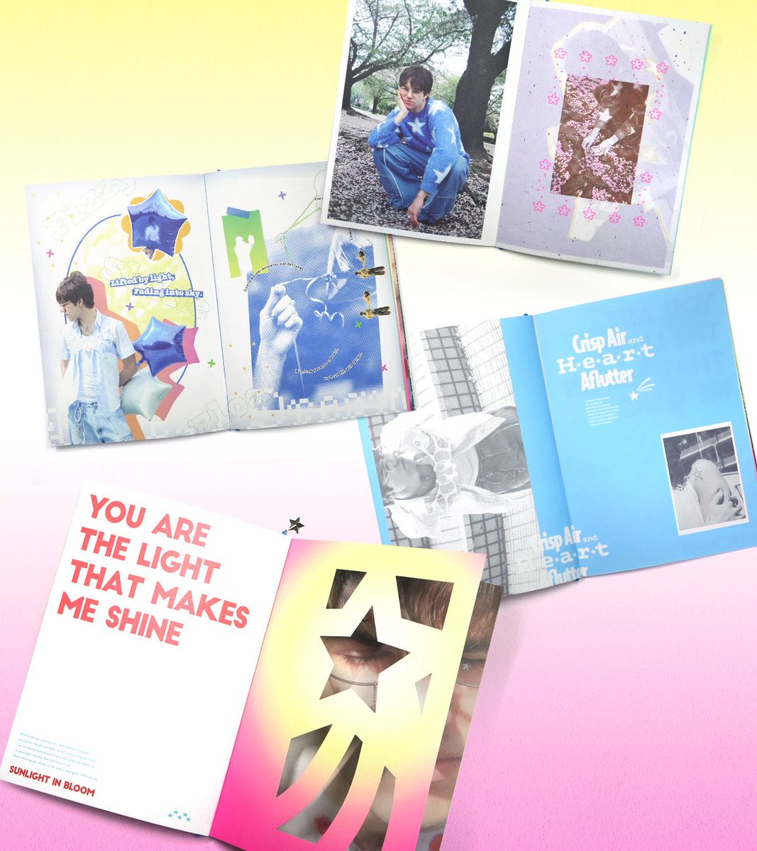 ☆₊ ⊹ 𝘕𝘦𝘸 ZINE

Fizzy Shine Float
┈ ┈ ┈ ┈ ┈ ┈ 
A5 変形 32P + Post Card x 1