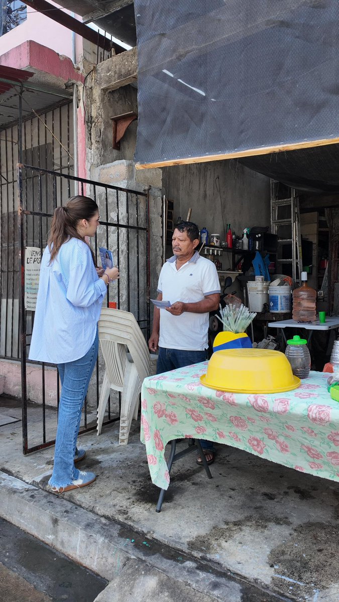 madecasasus's tweet photo. ¡Arrancamos el día desde Gaviotas Norte! En este 4to día de campaña, seguimos caminando y conversando con las y los vecinos de nuestras colonias. Escuchar sus voces y compartir mi visión como candidata a Magistrada del Tribunal de Disciplina Judicial me llena de compromiso. https://t.co/vM7WmzGKeR