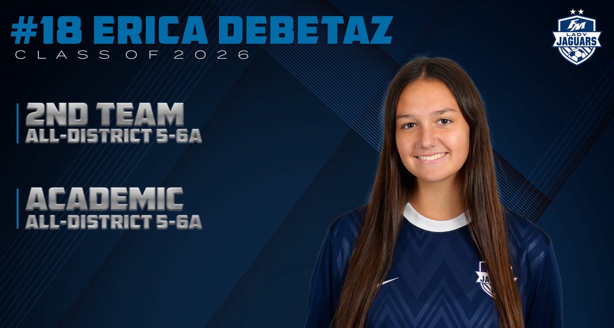 🏅 DISTRICT HONORS: ERICA DEBETAZ

2nd Team All-District
Academic All-District

Erica’s talent and dedication shined this season! Looking forward to seeing her continue to excel and lead as a senior next year!