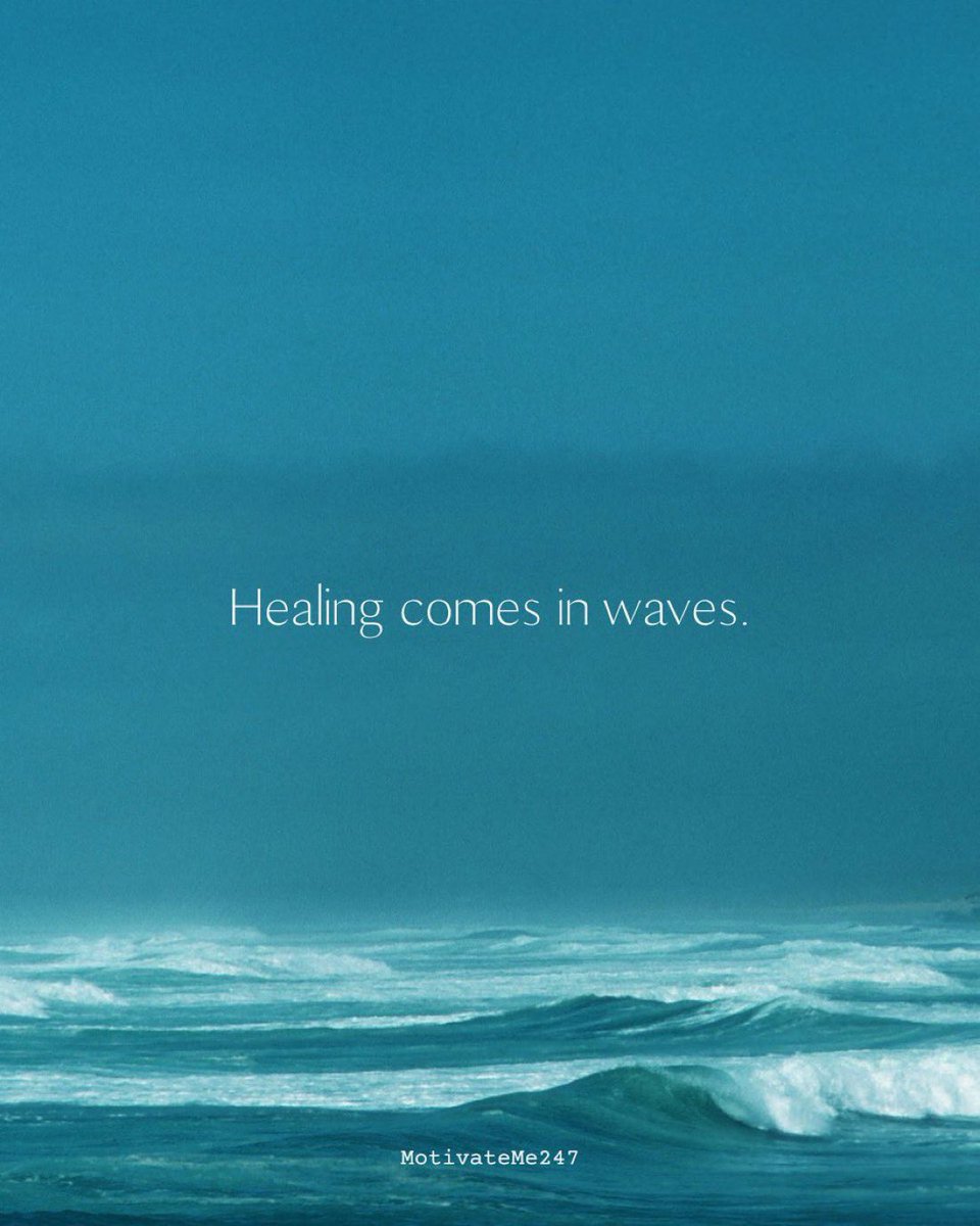 Healing isn't linear. Be patient and trust the process 🫶