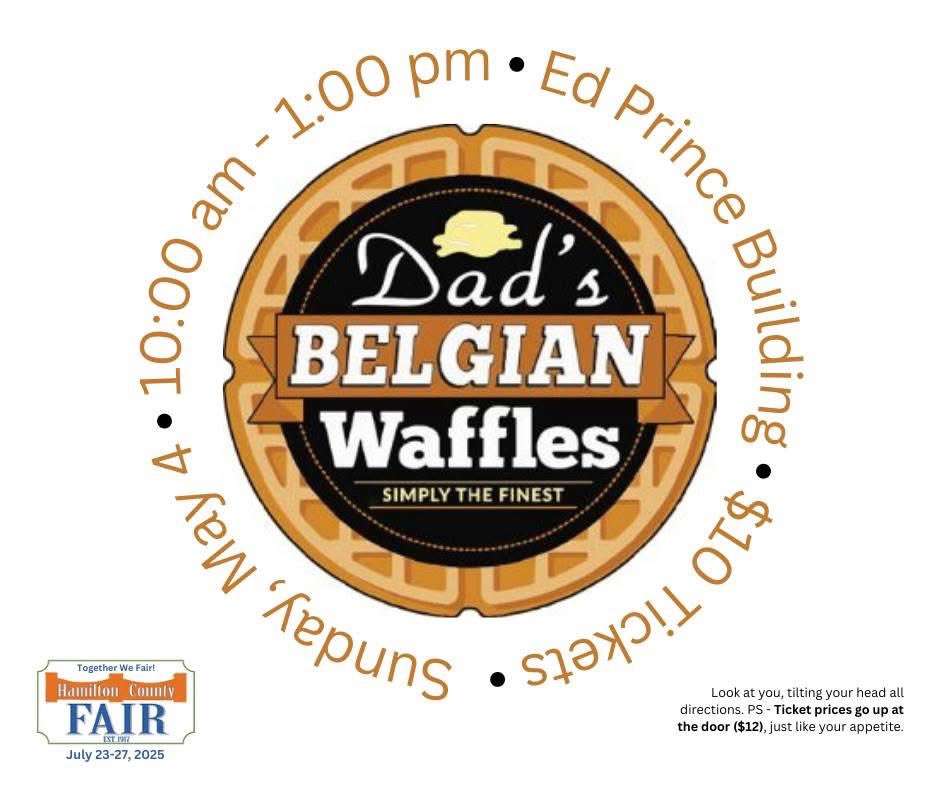 THIS SUNDAY!  🧇😋