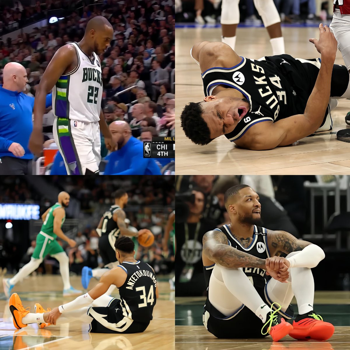 Players couldn't stop them, but injuries did.