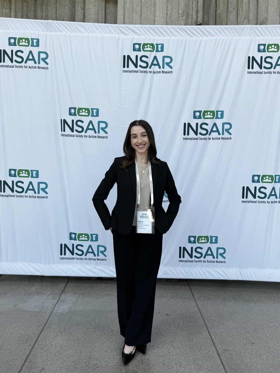 My daughter’s first oral presentation at an international autism meeting.